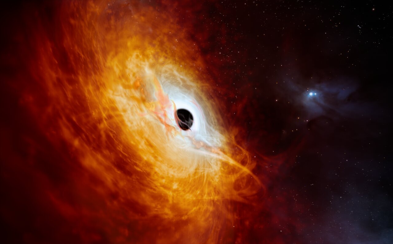 J059-4351 trou noir quasar