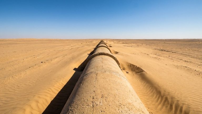 Since 1984, Four-Meter-Diameter Concrete Pipelines Run Beneath the Sahara: What They Drain Will Never Refill