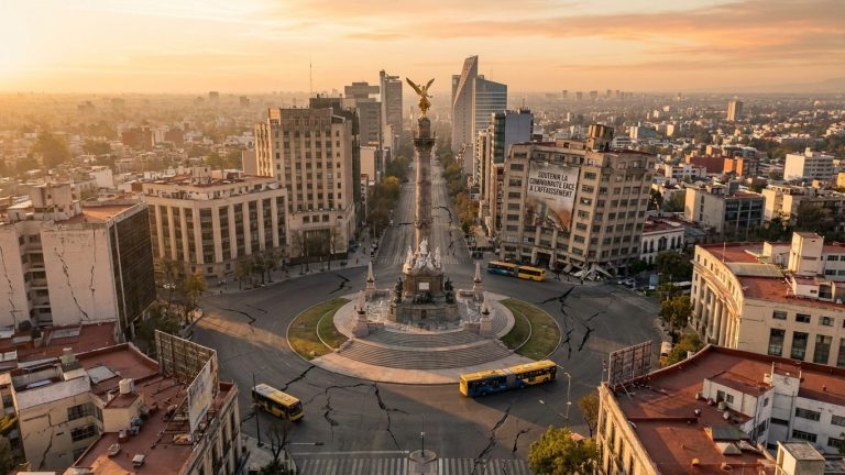 Mexico City Has Sunk Several Meters Over a Century of Groundwater Pumping