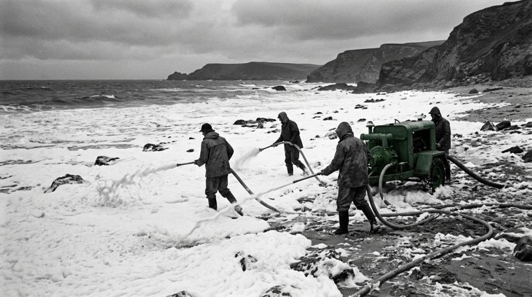 Britons Sterilized Their Own Beaches by Spraying 10,000 Tonnes of Detergents in 1967
