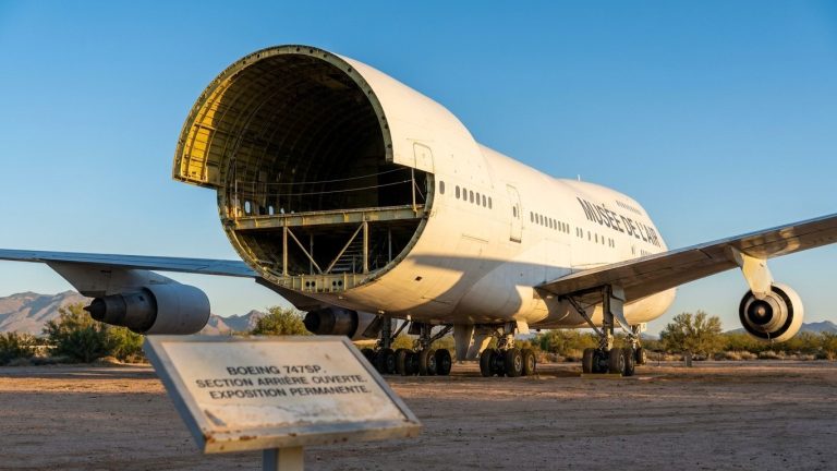 Arizona Tarmac Since 2022: Boeing 747 With a 5.5-Meter Hole in Its Rear Fuselage