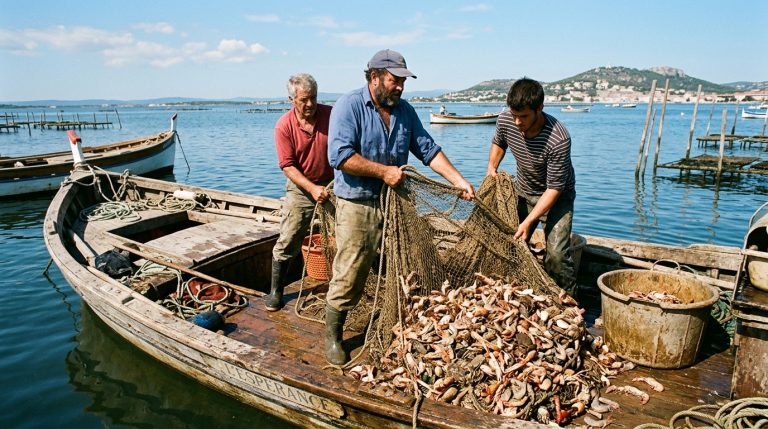 American Crustacean Proliferates in Hyères Lagoons Since 2023, Fishermen Haul by the Hundreds
