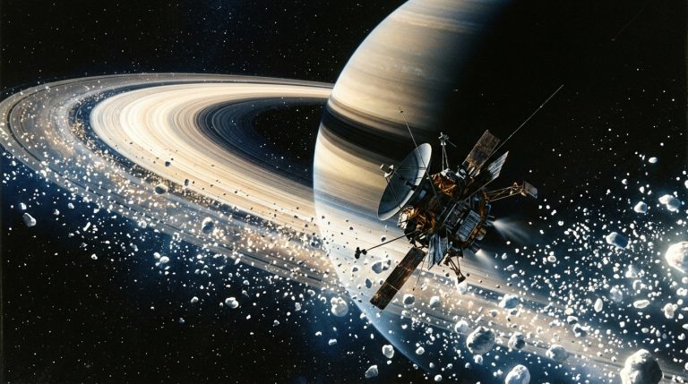 September 1, 1979: A Probe Crossed Saturn’s Rings as a Test Subject, Paving the Way for Voyager