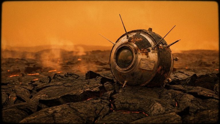Soviet Venus Probe (1982) Retrieved 127 Minutes of Signal From a 465°C Inferno