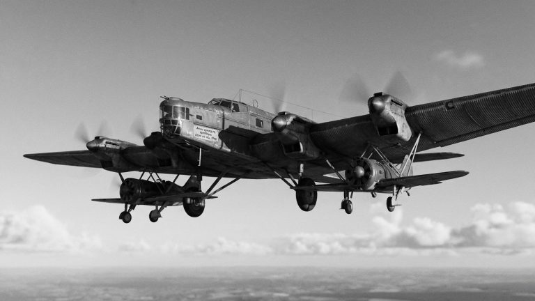 We Thought Bombers Could Only Carry Bombs: In 1941 Two Fighters Were Mounted Under Its Wings and Returned Alone
