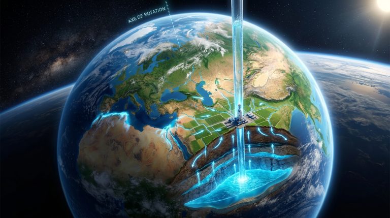 Pumping 2.15 Trillion Metric Tons of Water From Beneath Their Fields Shifts Earth’s Rotation Axis