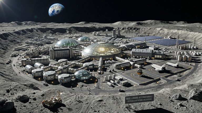 Harvard Researchers Drain the Moon Over a Century by Opening Faucets in a Lunar City of One Million Residents