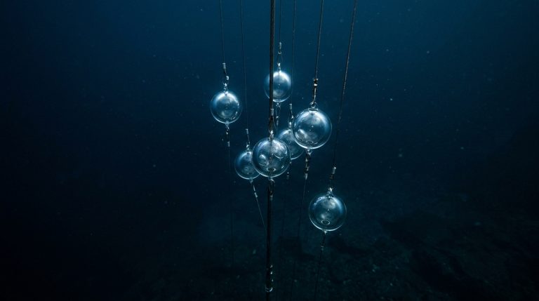 Glass Spheres Have Been Sinking to 1,100 Meters Deep in Lake Baikal Since 2015, Winter Is the Only Install Window