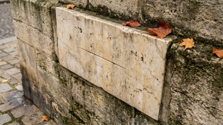Paris Walls: Marble Plaques Unseen by Thousands Since the Revolution