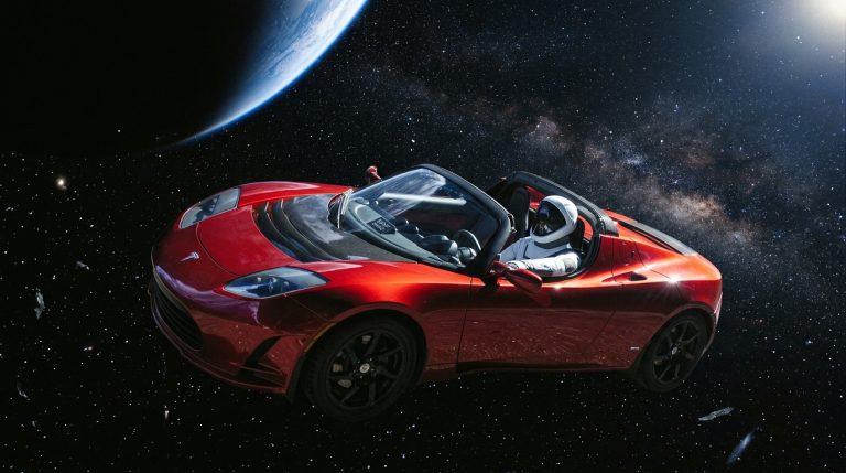 Since 2018, a Cherry-Red Sports Car Has Roamed Between Earth and Mars, Never to Return to the Garage