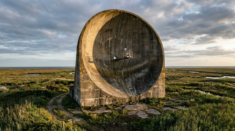 Kent Coast Listening Wall of the 1930s: The Longest Ever Built, Left to the Wind After an Invisible Discovery