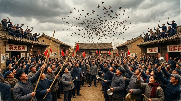 Declaring War on Sparrows in 1958, China Literally Handed Its Rice Paddies to the Pests That Devoured Them Two Years Later