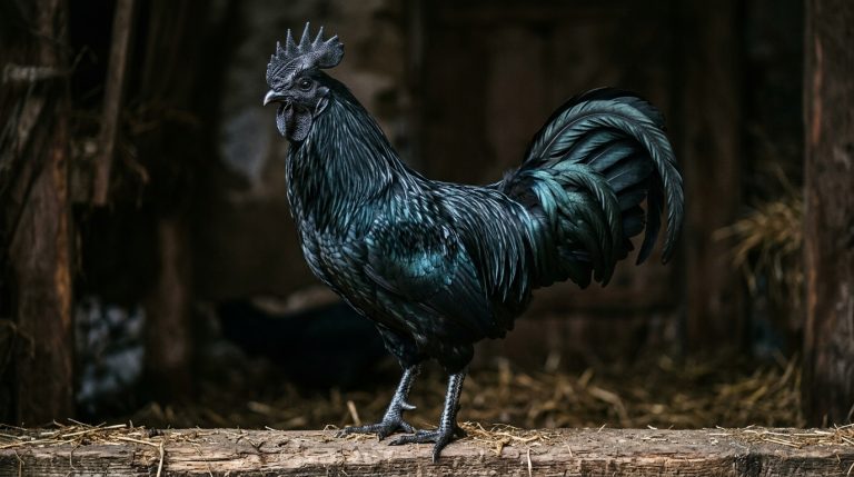 We Thought a Chicken Could Only Be Black in Plumage: In Java, a Breed Is Black to the Bones, Tongue and Organs