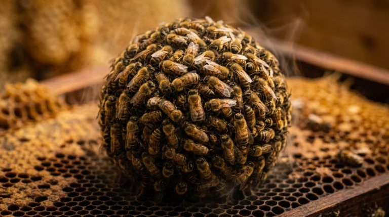 Bees vs Hornet: Inside the Hive, 500 Workers Prepare a Slow Death for the Hornet