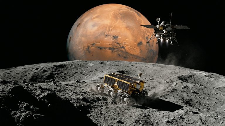 CNES and DLR Drop Mars Moon Rover Without Braking, Betting on a Bounce of a Few Centimeters per Second