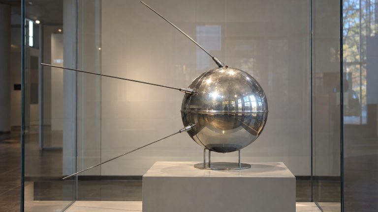 By launching a 58-centimeter-diameter, 83.6-kilogram sphere on October 4, 1957, the USSR literally opened the Space Age: its batteries lasted only 22 days