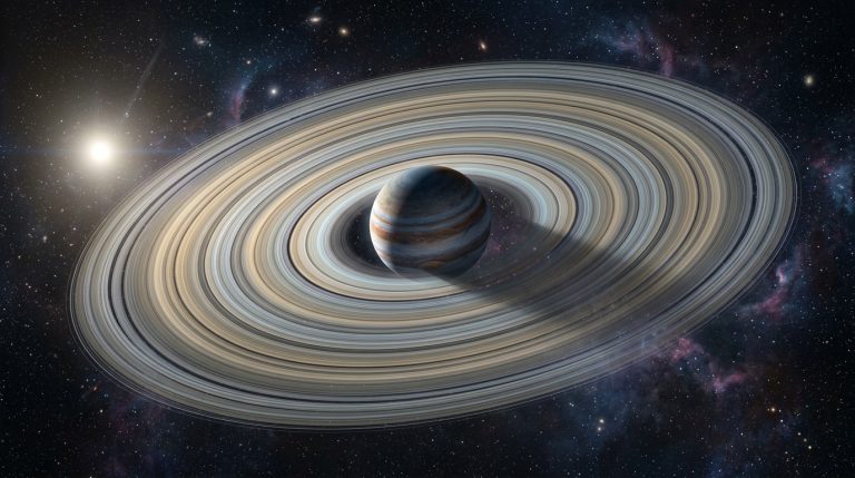 Saturn Was Believed to Have the Largest Known Rings: A 430-Light-Year Object Conceals 37 Rings, Making Saturn Look Like a Mere Amateur