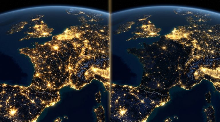 We Thought France Was Getting Brighter at Night: From Space, It Has Lost a Third of Its Light in Eight Years