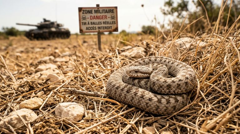 France’s 35,000-Hectare Military Camp Bombarded by Cannons for Over 50 Years: Home to One of Europe’s Rarest Snakes