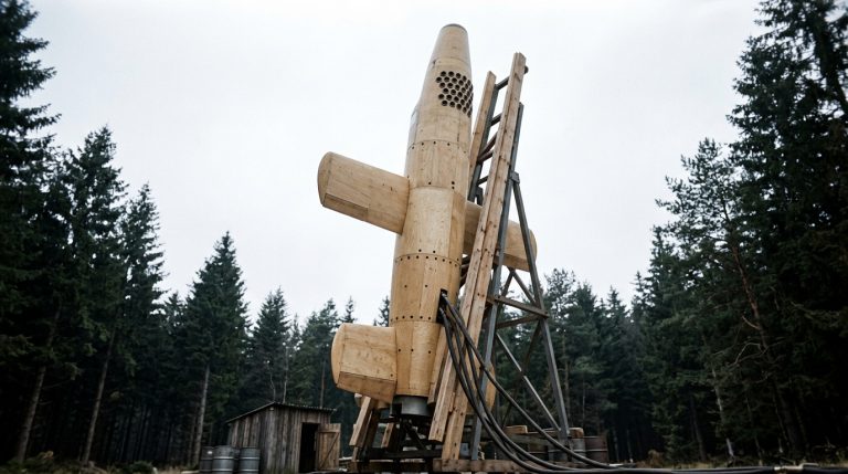 Germany’s 1945 Wooden Fighter: Vertical Takeoff Like a Rocket
