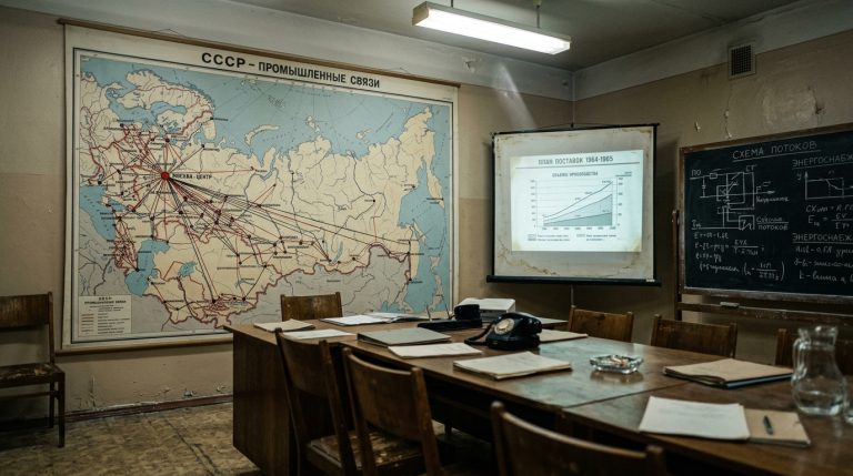 Kiev Engineer Maps Soviet Factories to Moscow’s Central Computing Center