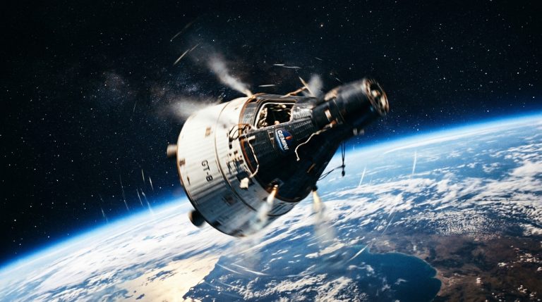 One Orbit Per Second in Orbit (March 1966): Pilot Burns Fuel Intended for Reentry to Save Capsule