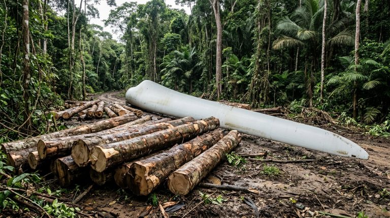 China’s 2020 Wind Turbine Boom Fueled Deforestation Reaching the Amazon’s Achuar