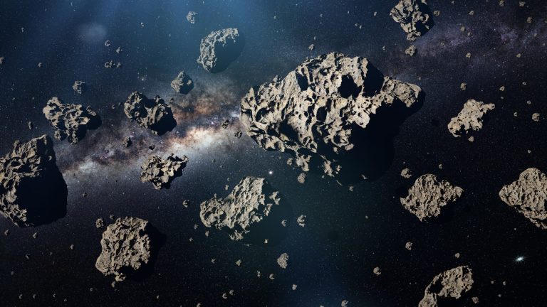 At the Solar System’s Edge: Up to a Million Asteroids Formed Around a Naked-Eye Neighboring Star