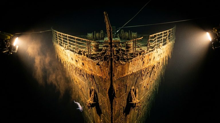 The Titanic railing where Jack and Rose ‘flew’ still stood in 2022: at 3,800 meters deep, a 4.5-meter panel fell, and what was eating away at it is alive