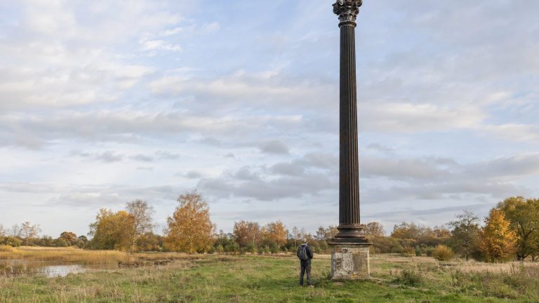 The English planted a stake flush with the ground in 1851, now protruding over 4 meters — not a flood or an earthquake