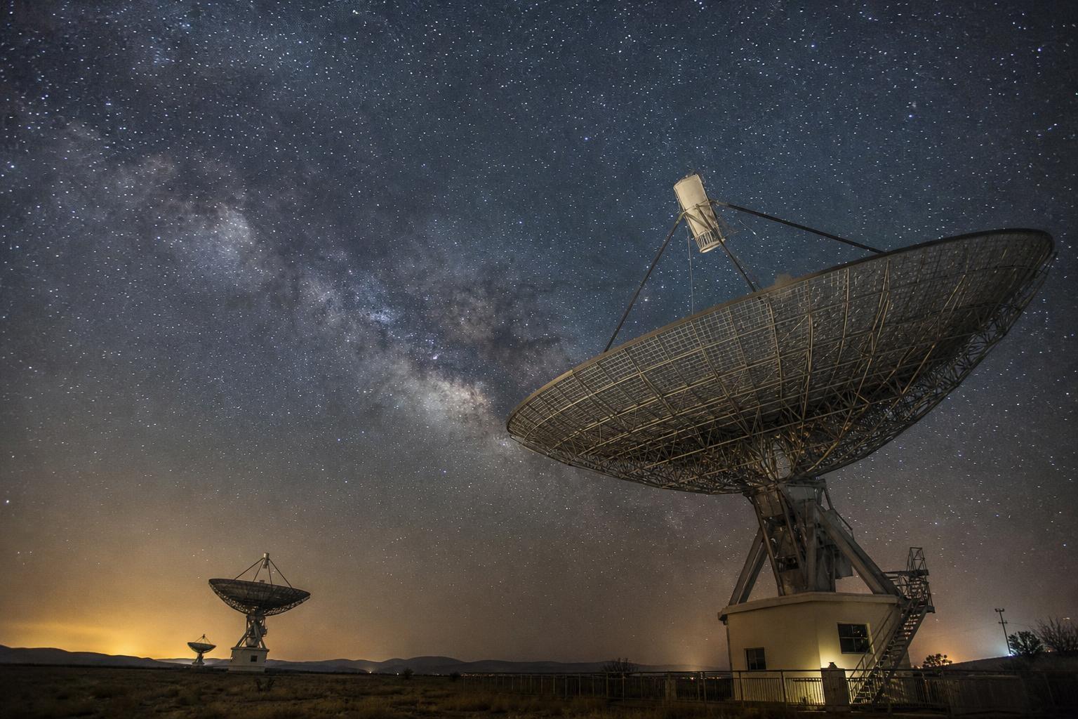 A radio telescope picks up a signal repeating every 18 minutes and no one knows where it comes from