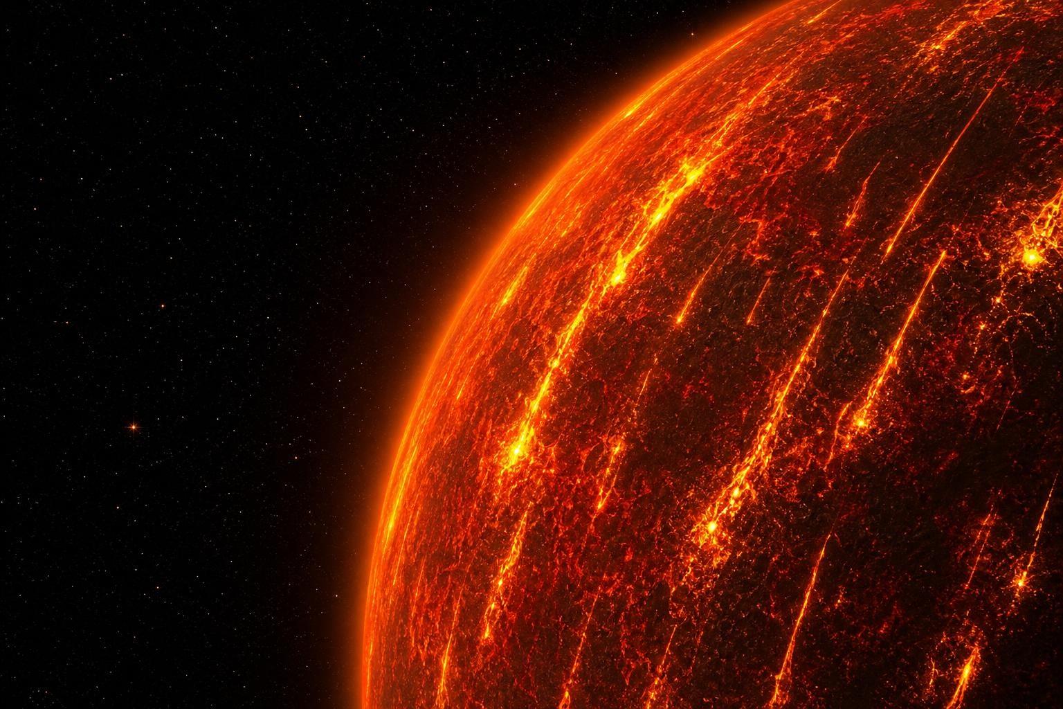 Astronomers have found a planet where it rains molten iron every night