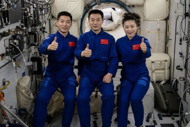 China runs its own space station with three astronauts aboard and US law forbids NASA from ever docking there
