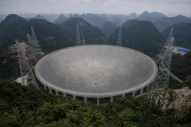 Since 2016 a 500-metre dish has filled an entire valley in Guizhou and a single mobile phone switched on within 5 km would leave it blind